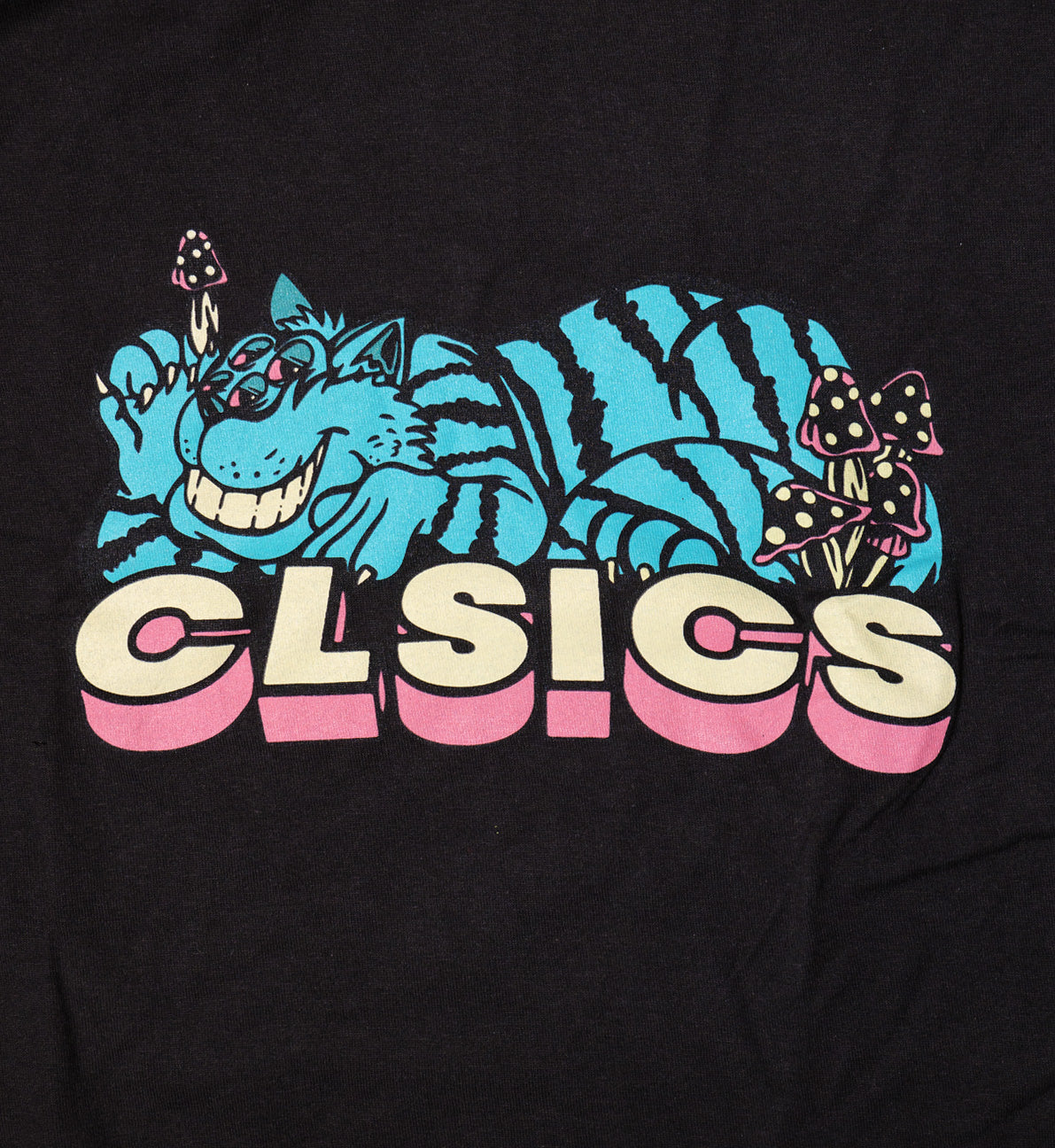 Clever Cat Tee Black - Main Image