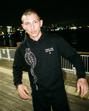 Load image into Gallery viewer, Snake Hoodie Black
