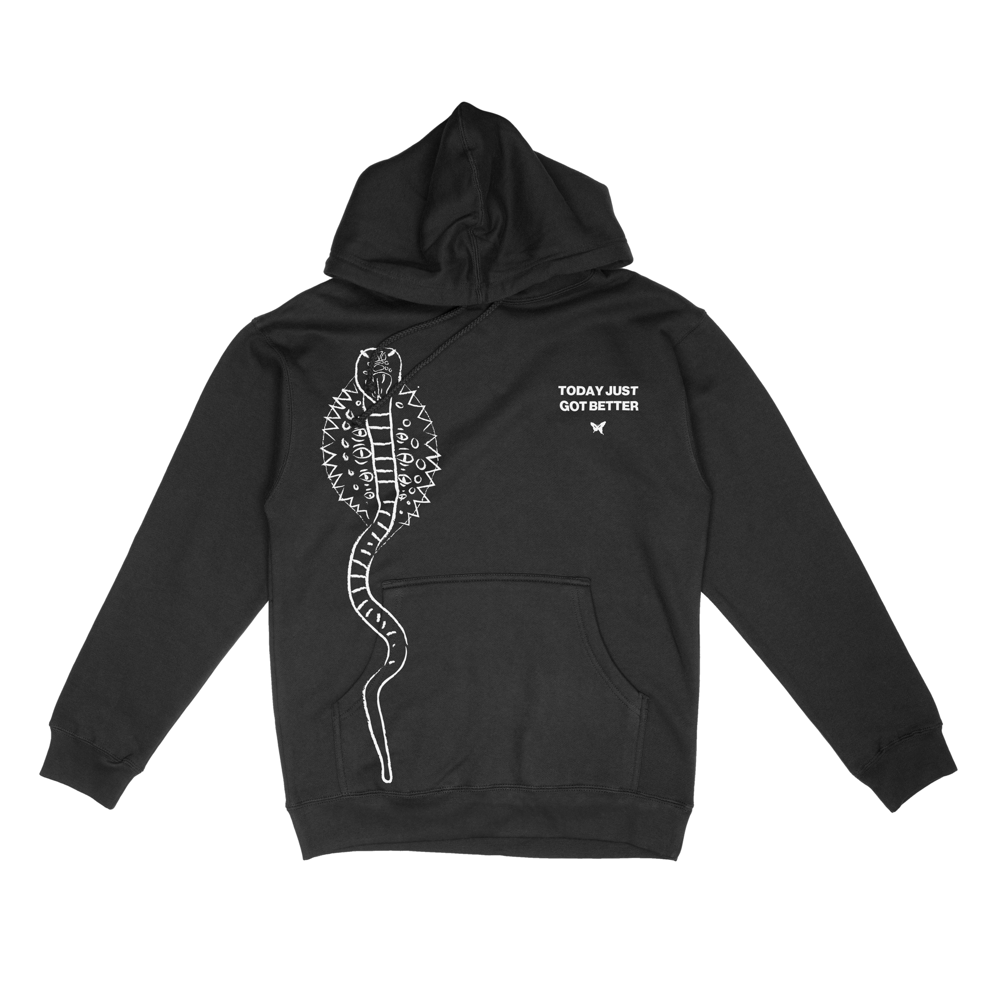 Snake Hoodie Black – CLSICS