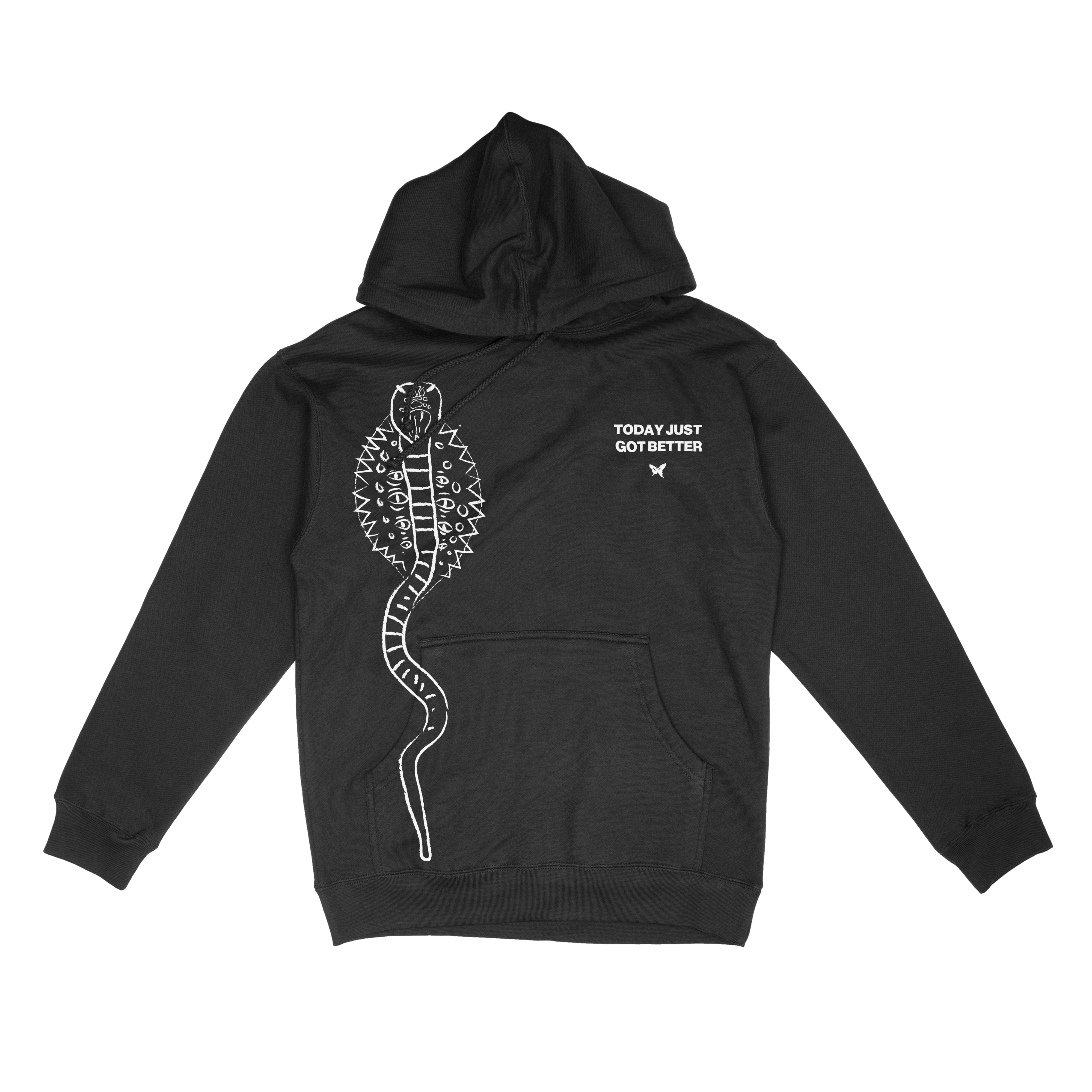 Snake Hoodie Black – CLSICS