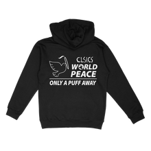 Load image into Gallery viewer, World Peace Hoodie Black
