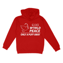 Load image into Gallery viewer, World Peace Hoodie Red
