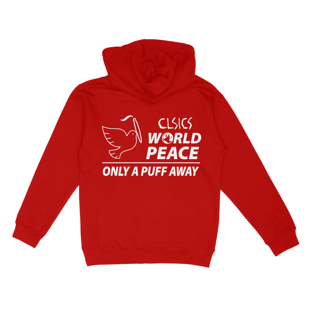 World Peace Hoodie Red