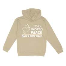 Load image into Gallery viewer, World Peace Hoodie Sand

